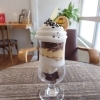 リッチチョコレートアイスのDXぷりんパフェ