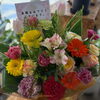 「order ⁡ bouquet✨卒園のお祝いに保育園さんへ 明るいお色で春らしいです☘️【越前市/花屋/生花/フラワーアレンジメント/ふるーれ・T】」