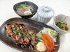 豚バラの炙り焼き「   ○・。＊　週替わりアザレアランチ　＊。・○」