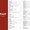 Menu đồ uống tại Ristreet