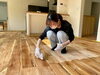 先月入社した金子「キヌカ塗り｜ここちよい居場所のある家」