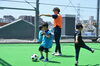 「西葛西で学生が教える CLUBーTSRサッカースクール！毎週楽しくサッカーをしています！スクール生募集中です！」
