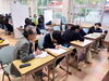 みんな真剣です「テスト対策放課後学習会(ヨハネコモンズ) 」