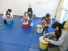 大きなたいこ　ドンドン「昨日は「こあら組がありました。」」