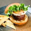 三島西麓牛照り焼きバーガーランチ