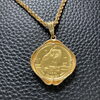 「マン島キャット金貨のペンダントをお買取しました｜金貨ジュエリーの査定も大吉 札幌発寒店へ」