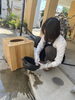 毎回お外で丸洗いしてます^_^「レンタルよもぎ蒸し空きました♨️」