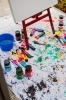「玄（GEN）さんらによる「新鋭芸術家 ―現代アート展会―」に【京風】も展示されています🍃」
