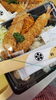 「水曜日 ジャンボエビフライ弁当の日 えび天重もあります！大人気、銀鮭のアラは早い者勝ち！」