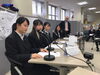 「防災座談会に生徒会参加」