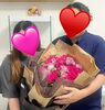 「プロポーズの花束をお預かりしました♡【宮崎/ドライフラワー/ボトルフラワー/プロポーズ/花束加工/生花保存】」