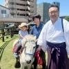 ご神馬ポニーと楽しくふれあえる！第3回くまのこどもまつり☆大盛況で開催！立石☆五方山熊野神社さん