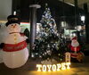 ライトアップ「クリスマスの装飾をしました！」