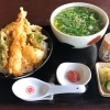 手稲区曙【食事処つくし】さんのテニスクラブ敷地内にこんな名店が！　天丼と鶏塩そばセット