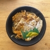 こだわり卵を使ったカツ丼