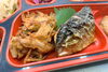 鯖の塩焼き＆かき揚げ「１１月４日のお弁当🍱」