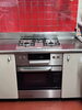 施工後　リンナイ　RHS31W42J2RSTW　RSR-S15E-ST　「【松戸市】2階キッチンでリンナイビルトインコンロ＋コンベックを同時交換｜見た目もスッキリリニューアル」