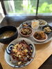 和食セットのご飯をミニビビンバに(有料オプション)「ビビンバ丼始まりました。期間限定」
