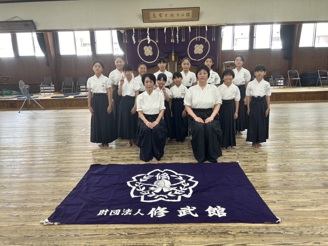 なぎなた少年部　参加者「秋に向かってGO！夏季錬成会【8/18】」