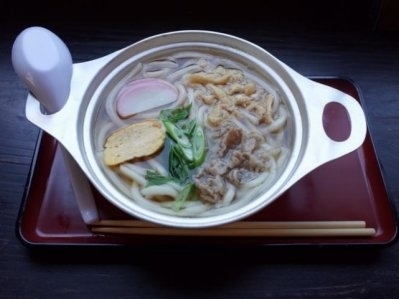 松山名物 鍋焼きうどん