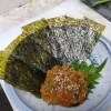 ネギトロたくの韓国海苔巻