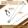 「タンスに眠っていたエンゲージダイヤを『揺れるダイヤ❣️クロスフォー』にリメイクしました✨」