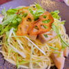 茨城のレンコンの柚子胡椒パスタ「🧏‍♀️幼なじみ🧏‍♀️」