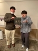 「M1準優勝のオズワルドと収録共演依頼があり ABC朝日放送へ行って来ました(^○^)」