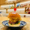 アジフライのミニバーガー