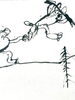 「墨で描く鳥獣戯画」