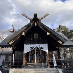 【滝川神社】滝川市内を望む二の坂の丘に鎮座する歴史のある神社