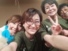 お客様と。「パート、アルバイト募集中」
