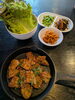 「돼지갈비で晩酌 韓国焼酎と楽しむおつまみセット」