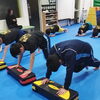 「ステップ台トレーニングで体幹と瞬発力アップ！みんなでチャレンジ」