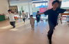 男子は６名特訓中「函南　英語&ダンスグローリー　社交ダンス」