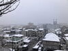 境内からの一枚。久々にこんなに雪が降りました「⛩️ほんのり雪化粧part2⛩️」