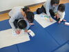 ママと一緒に書こうよー☆「今日は「こあら組」がありました。」