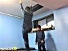トレーニング風景「お客様の声：【一般・シニアコース】ご利用の20代男性　【脳と体幹を楽しく鍛える！　道後中心地から車で約5分 ⚽ 松山市祝谷のパーソナルジムf.BRAIning】」