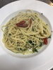 ガーリックと鷹の爪のペペロンチーノ「ランチも営業中！【日義のイタリアン　パスタ&ピザも有ります】」