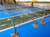 土台部分となるイントレ（足場）を並べます「仮設ステージ設営 in 鈴鹿市」