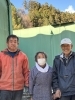 記念写真 ご夫妻と息子さんです「下仁田ネギ 西船橋駅北口 アンティークDEN」