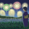 花火です「KOITTOテラスで販売中」