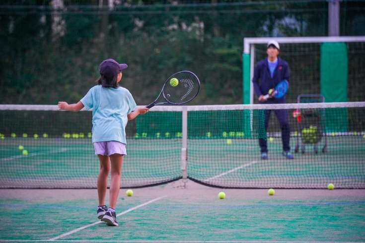 「子ども向けテニススクール開講中！　八千代台と花見川の間にあるT&Kテニススクール」