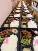 クリスマスにちなみ若鶏のチューリップ使用油淋鶏弁当「寒いですね🥶」
