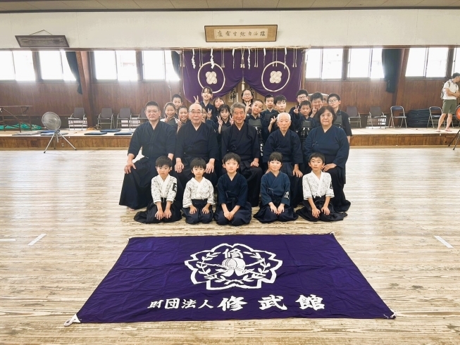 剣道少年部　参加者「秋に向かってGO！夏季錬成会【8/18】」