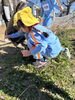 お花摘み「ジャガイモ植え」