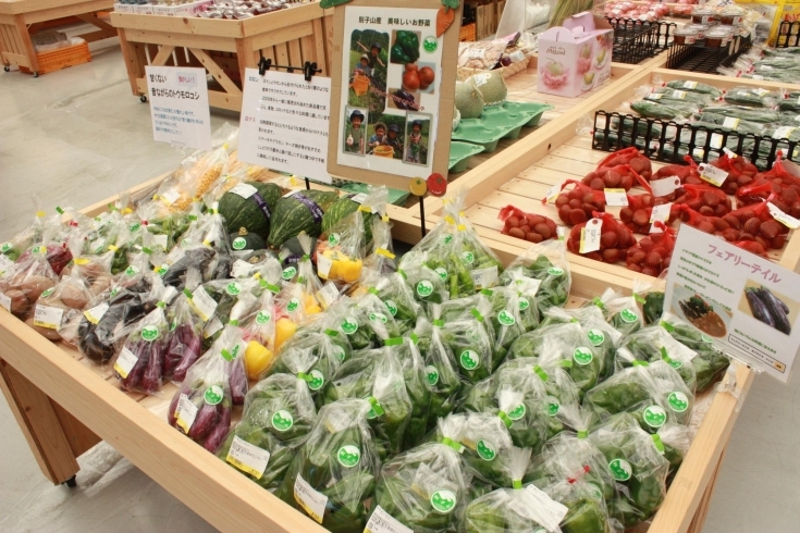 「別子山のお野菜たち」