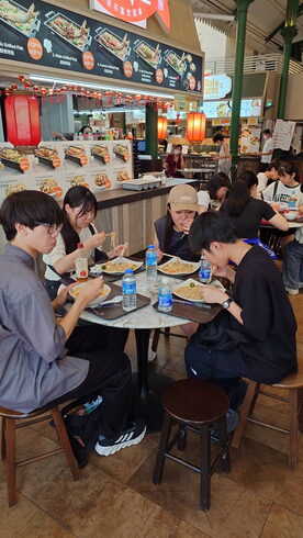 美味しそう😄「初日の昼食はラウパサホーカーセンター」