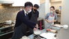 慣れない手付きですが、がんばりました（笑）「1月の男性料理教室に行ってきました　」