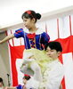 「演技披露　大盛況でした」